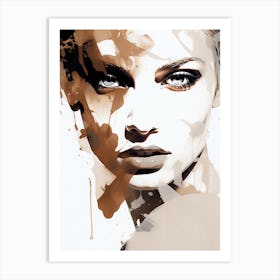 Portrait Of A Woman 23 Art Print