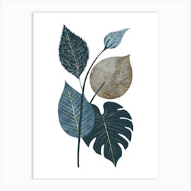 Leaf Print Art Print