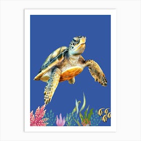 Sea Turtle Art Print