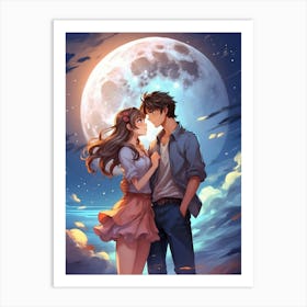 Impossible love anime Art Print