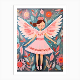 Pink Fairy Art Print