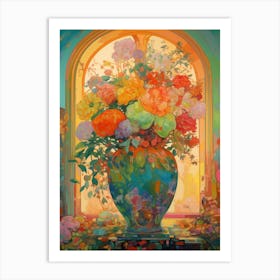 Grand Flower In A Vase Art Print