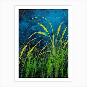 Grasses 4 Art Print