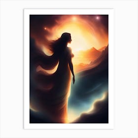 Sun light Art Print