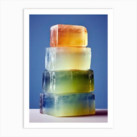 Soap Bars, Stones Art Art Print