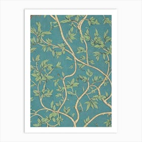 Aspen tree Vintage Botanical Art Print