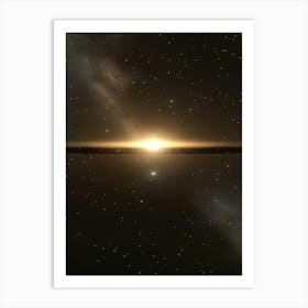 Space Star Art Print