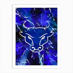 Buffalo Bulls 1 Art Print