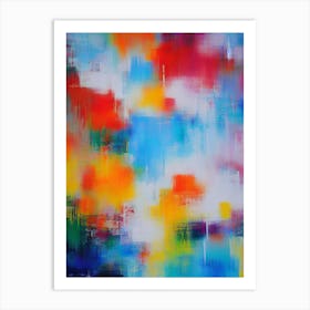 Abstract Painting 34 Art Print