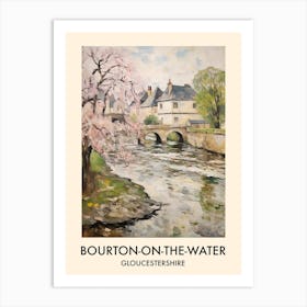 Bourton On The Water (Gloucestershire) Painting 1 Travel Poster Art Print