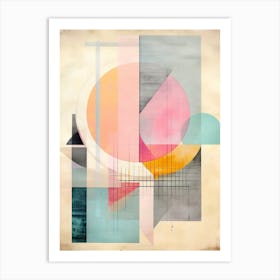 Geometric Abstraction Illustration 18 Art Print