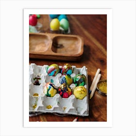 Easter Eggs 208 Art Print