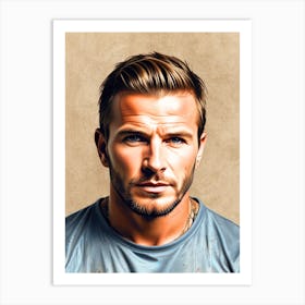 David Beckham Art Print