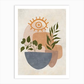 Eye Of The Plant 2 Art Print