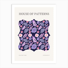 Floral Pattern Poster 57 Art Print