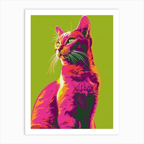 Pop Cat 1 Art Print