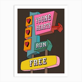 Young Hearts Run Free, Candi Staton Art Print