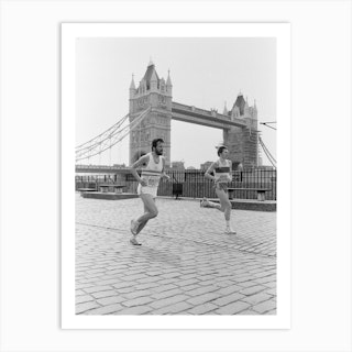 London Marathon, 1982 Art Print