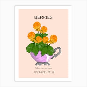 Cloudberries Art Print