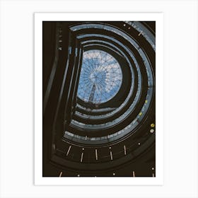 Building Ceiling Structure Dome Art Print