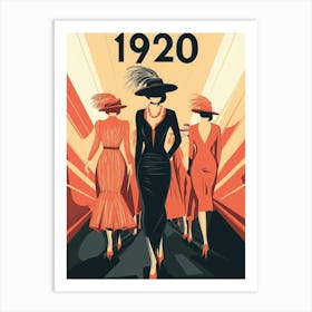 Aihrgdesign A Vintage Poster For A Parisian Fashion Show In 1 Ce2f4d45 A9a5 4f01 B45a 6555ecd49e2e 1 Poster