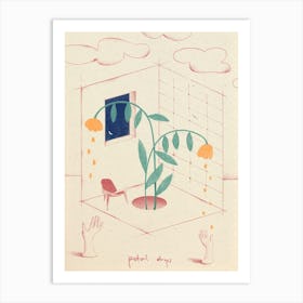 Petal Drops Art Print