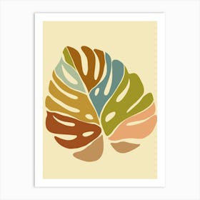 Tropical Leaf Art Print