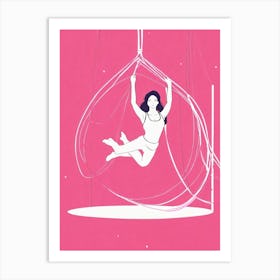 Acrobatics Art Print