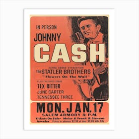 Newspaper Cash Bring A Guitar Poster Art Print