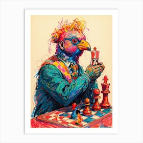 Chess Art Print