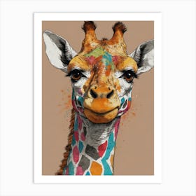 Giraffe Canvas Art Art Print