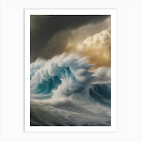 Category 10 Ocean Storm Art Print