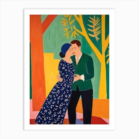 Couple Art Print