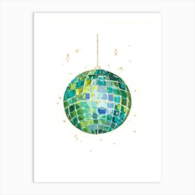 Disco Ball 37 Art Print