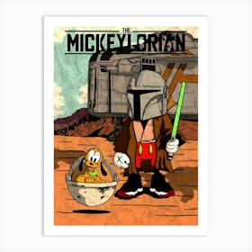 Mickey Lord Art Print