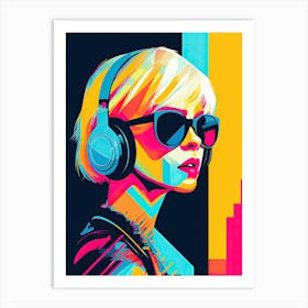 Music Pop art 2 Art Print