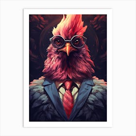 Rooster Art Print