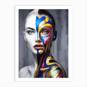 Body Painting Art Print