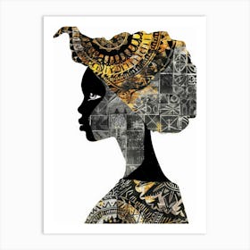 African Woman 145 Art Print