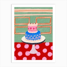 Birthday Cake 2 Art Print