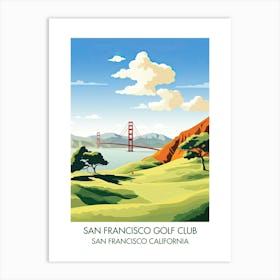 San Francisco Golf Club   San Francisco California 2 Art Print