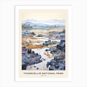 Thingvellir National Park Iceland 2 Poster Art Print