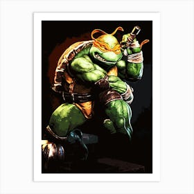 Teenage Mutant Ninja Turtles movie 1 Art Print