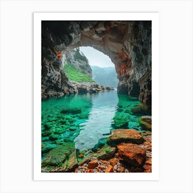 Cave In The Mountains 2 Art Print