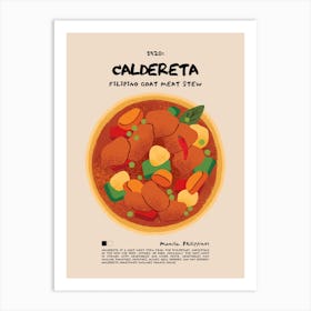 Caldereta Art Print