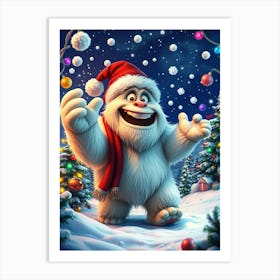 Santa Claus 6 Art Print