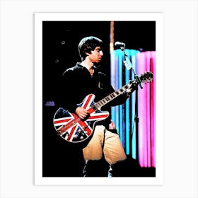 rockstar Noel Gallagher oasis music band 6 Art Print