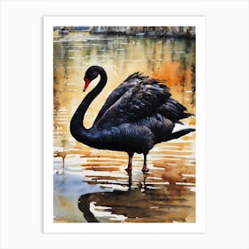 Black Swan Art Print