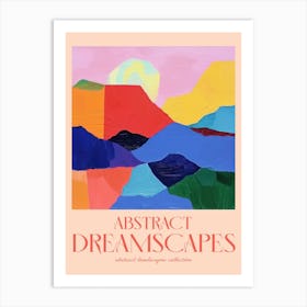 Abstract Dreamscapes Landscape Collection 11 Art Print