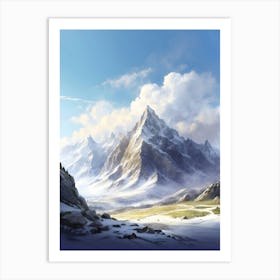 Mountain Landscape 2 Art Print